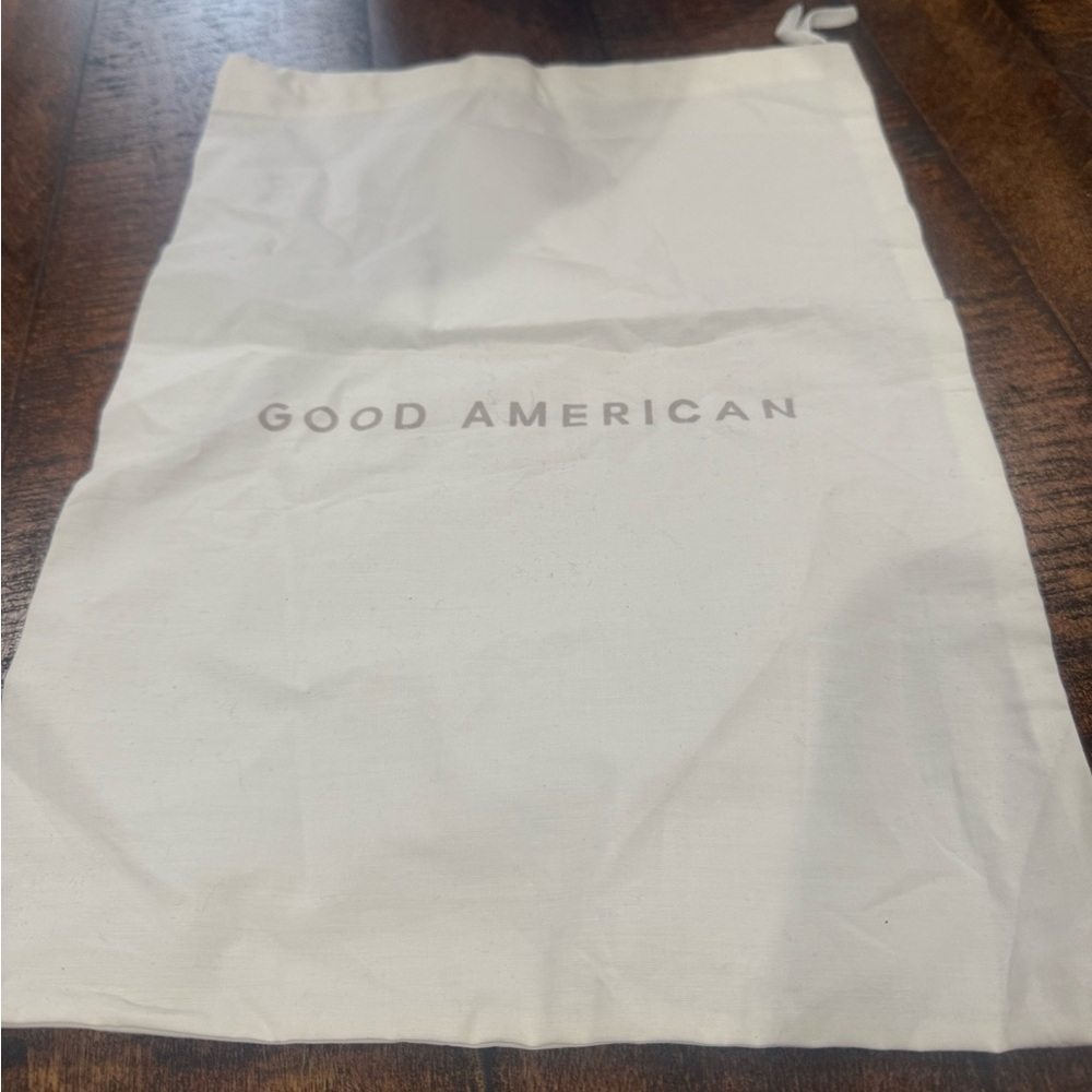 Good American White Dust Bag